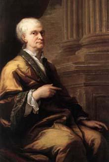 THORNHILL, Sir James Portrait of Sir Isaac Newton France oil painting art